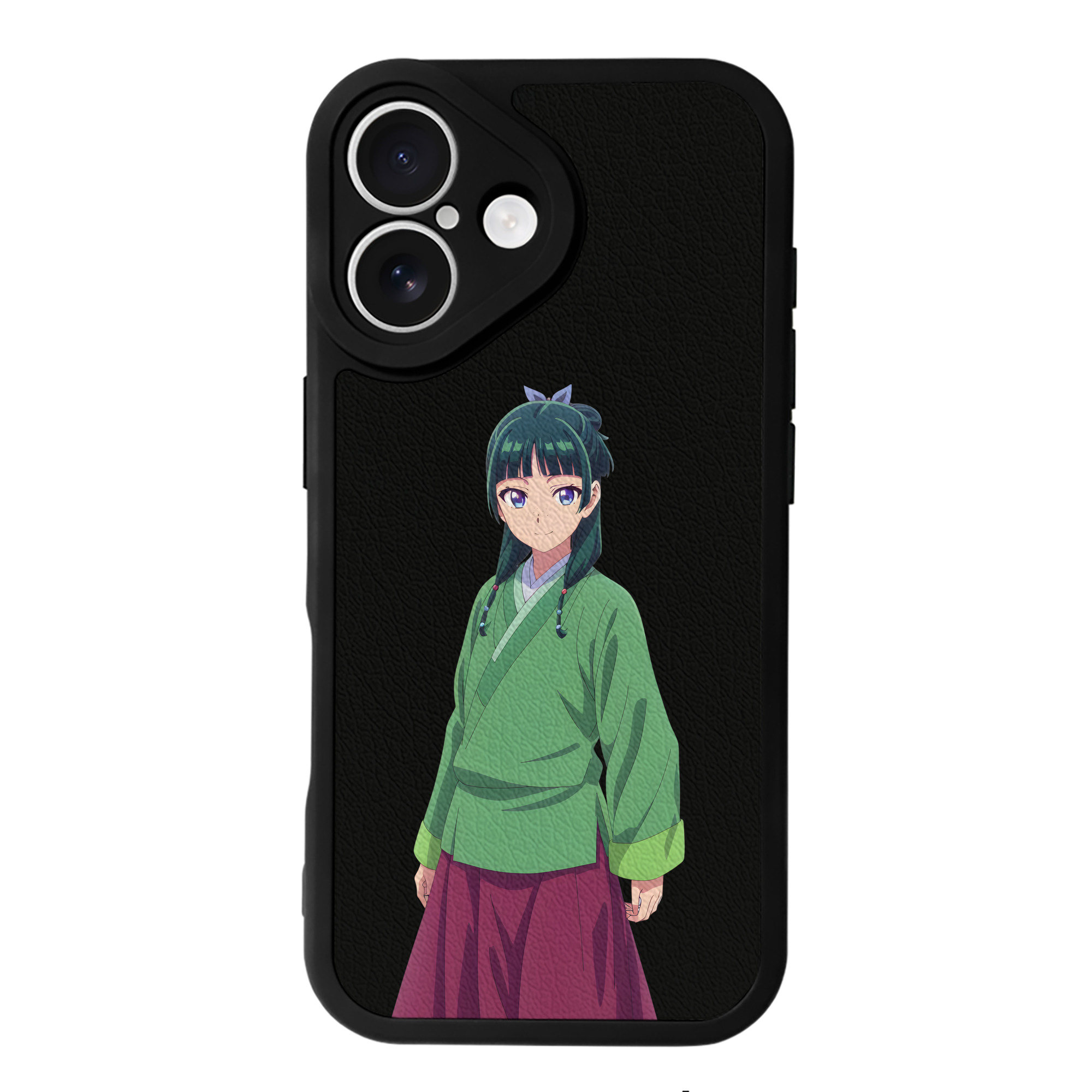 薬屋のひとりごと The Apothecary Diaries 【iPhone 16シリーズ対応】シリコンスマホケース（レザー調） 材質：シリコン